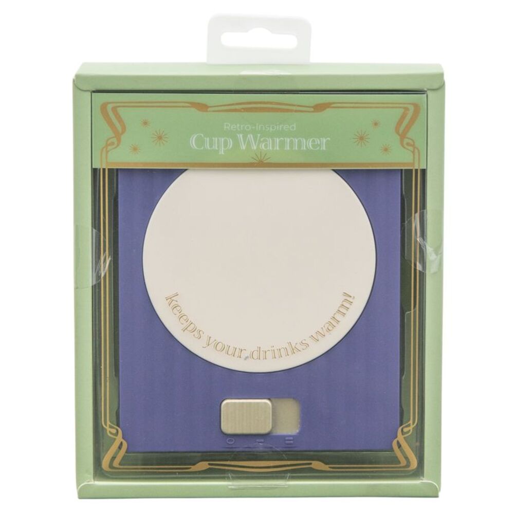 Vivitar Retro Inspired Cup Warmer Keeps Your Drinks Warm! Includes USB Charging
